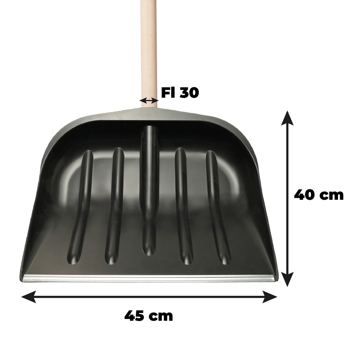 Szufla do łopaty 45 cm (element wymienny)